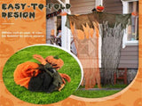 6 Feet Halloween Decoration Hanging Pumpkin Ghost Bendable Arms 24156569