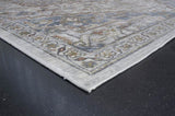 Eno Medora Blue, Ivory and Beige Viscose Area Rug B055P315655