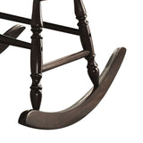 Black Spindle Back Rocking Chair B062P186523