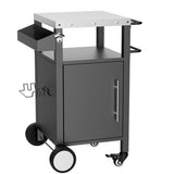 Outdoor Grill Cart with Patio Furniture, Outdoor Grill Table with Storage,Rolling Bar Cart Outdoor W3190P271486