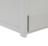 Twin Size Bed Headboard, Footboard, Trundle and Three Storage Drawers, Twin Size Pine Wood Bed W504P197161