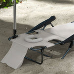 ZUN Folding Lounge Chairs / beach chair （Prohibited by WalMart） 78165317