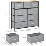 Kitchen Storage Cabinet/Fabric Cabinet-Light Grey 66821456