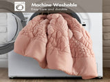 3-Piece Full/Queen Comforter Set,Pink B035P408218