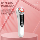 RF & EMS Multi Functional Beauty Devices with Red/Blue Light Therapy, Deep Cleansing On Skin Care 49163926