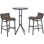 ZUN Outdoor Bistro Set 94639275