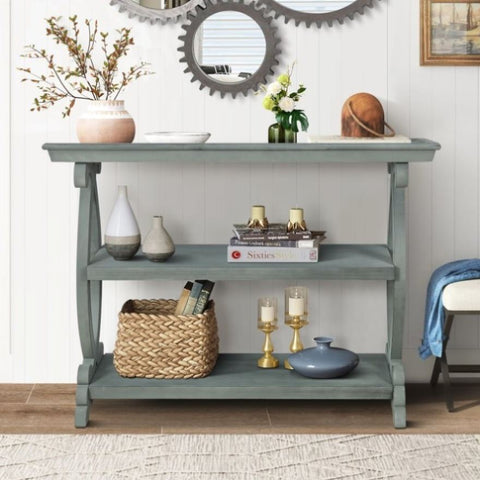 ZUN Newport Console Table For Living Room,Kitchen,Entyway 07307310