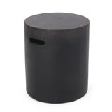Outdoor LightWeight Concrete Side Table, 73441.00
