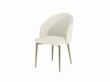 Cora White Fabric Side Chair B2726P297777
