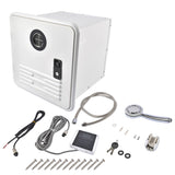 RV Tankless Instant Water Heater Propane Gas 15x15 in 12V 42000 BTU w/Controller 61755997