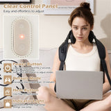 Neck Shoulder Massager - 4D Deep Tissue Kneading, 2 Modes & 2-Level Heat , Hands-Free 90810668