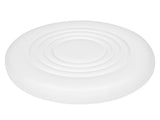 Round Stool with Lines Rotation Bar Stool White 44812868