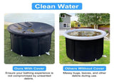 370L Bath Tub for Recovery, 97Gallon Large Cold Plunge Tub with 5-Layers Insulation, Portable 53236881