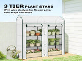Garden Bed with Mini Greenhouse 20295784