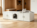 Wooden Cat Box Cabinet 80070803