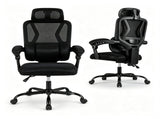Ergonomic Mesh Office Chair with Adjustable Headrest & Lumbar Support, 90&deg-135&deg Reclining 55027118