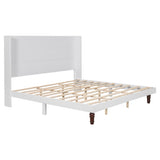 Stylish High Headboard Bed, 54 "High Headboard, High Quality, Comfortable High Back Design Ideal for W1716P222783
