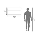 Nakya Kitchen Wall Cabinet with 2 Doors, White Oak B128P314811