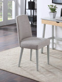 Taylor Chair With Gray Legs And Gray Fabric 28991-GYG