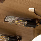 Corner Lighted Curio Cabinet Corner Glass Cabinet Lighted Curio Cabinet Corner Display Case for W2275P194427