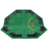 INO Design 48" Folding Poker Tabletop for 8-Player Texas Holdem Octagon Casino Game Portable Layout W2748P271360