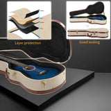 41" Folk Guitar Hardshell Carrying Case Fits Most Acoustic Guitars Microgroove 26215051