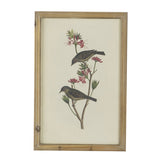 S/4 Bird Framed Print, 15.5x23.5" W2078P205314