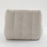Fluffy bean bag chair, comfortable bean bag for adults, super soft lazy sofa chair with memory foam W1996131041