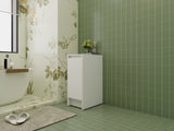 12" Freestanding Bathroom Storage Cabinets,Soft Close Doors,Floor Mounting Design, W999P251808