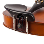 ZUN 4/4 Solid Wood EQ Violin Case Bow Violin Strings Shoulder Rest 22611277