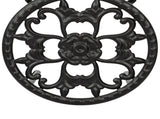 4 Round Ironwork Plant Racks With 4-1 Black Paint Prints 62508492
