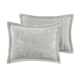 King/Cal King Crushed Velvet Sherpa Reversible Comforter Set B035129823