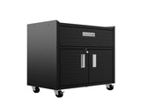 Rolling Garage Cabinet in Charcoal Gray B365P410807