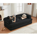 78.5" Folding Out Sleeper Sofa Bed,4-in-1 DIY Combination W1628P216720