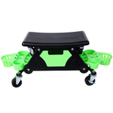 Rolling Detailing Creeper Seat, Roller Mechanic Detailing Utility Seat, Rolling Mechanic Stool with W465P204937