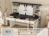 Self-pickup and designated warehouses are not supported. This is a rustic-style dressing table and 95878826