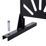 Outdoor & Indoor Privacy Metal Privacy 76" H48" W, Freestanding Decorative Privacy W465P193277