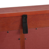 Lighted Glass Cabinet Glass Wine Cabinet Curio Display Cabinet with Adjustable Glass Shelves 2 Doors W2275P178823