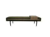 1 PCS Cocktail Ottoman with slide tray Green B035P319672