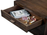 Wood Nightstand End Side Table with 3 Drawer for Living Room, Bedroom 02743456
