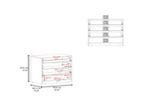 Dresser, 3 Drawers, 1 Shelf B097P296804
