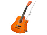 41" Acoustic Guitar for Beginners Adults, Dreadnought Cutaway Basswood Folk Guitar with Gig Bag & 17688606