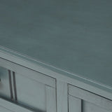 Narrow Console Table, Slim Sofa Table with Three Storage Drawers and Bottom Shelf for Living Room, 46142502