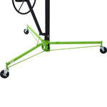 ZUN Drywall Lift Panel 11' Lift Drywall Panel Hoist Jack Lifter,GREEN+BLACK W465121421