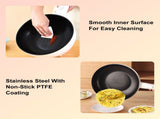 Electric Hot Pot Non-Stick Frying Pan Portable Rapid Noodles Cooker with Long Handle Steamer Spatula 92168508