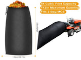 Lawn Tractor Leaf Bag - 54 Cubic Foot Standard Leaf Bag - 112-inch Opening for 2 Bag Material 26577657
