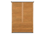 87*46.5*160cm Black Single Slope Top Fir Garden Storage Box Storage Room Yellow 40647459
