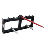 Landy Attachments 43'' Hay Spear Skid Steer Quick Tach W1377P146810