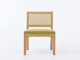 Farmhouse Rattan Dining Chairs Set of 2, Mid Century Modern Kitchen & Dining Room Chairs, Cane 39064362