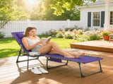 2 Folding Chaise Lounge Pool Chairs 49114636